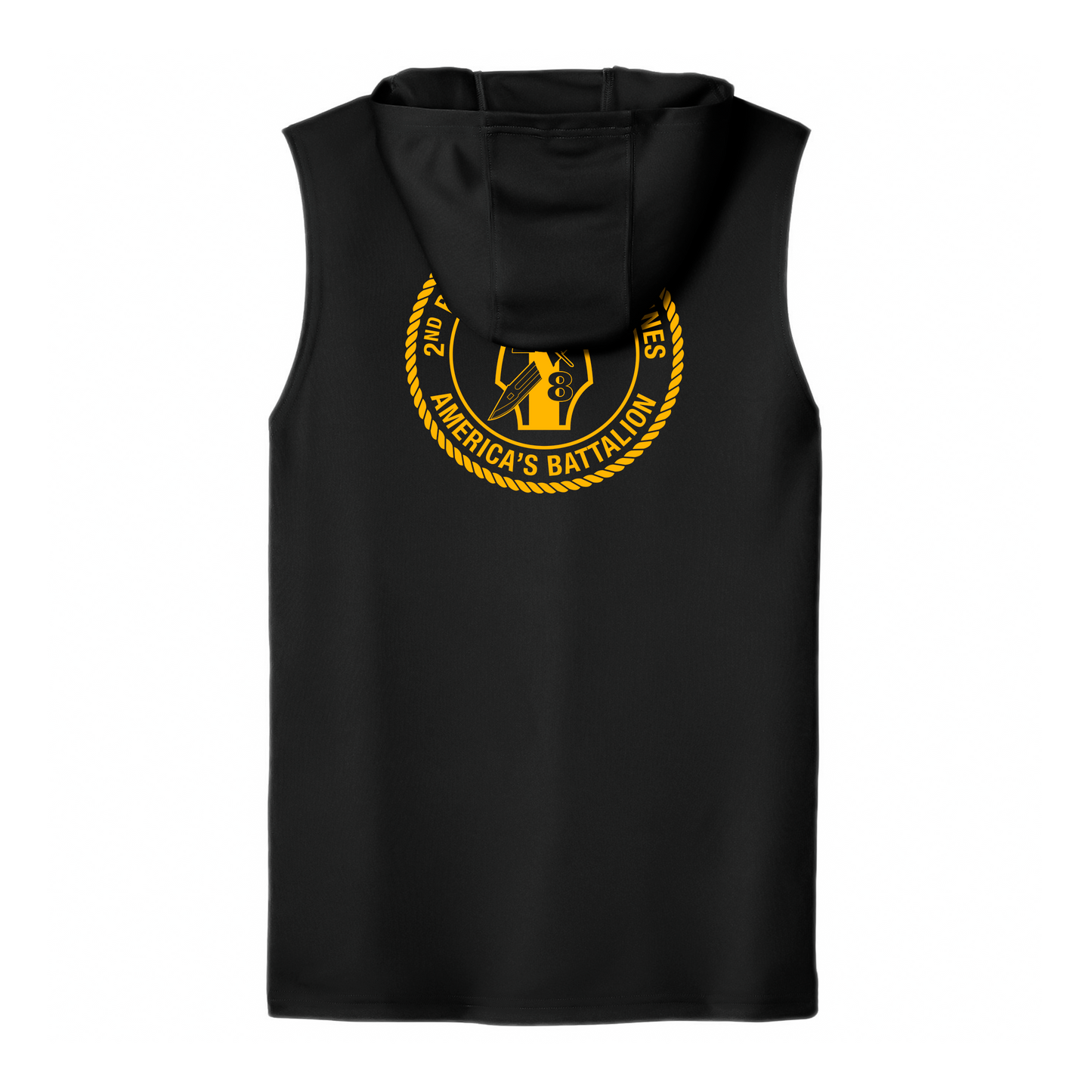 2nd Battalion 8th Marines Unit "America's Battalion" DRIFIT Sleeveless, Tank, Sleeveless Hoodie