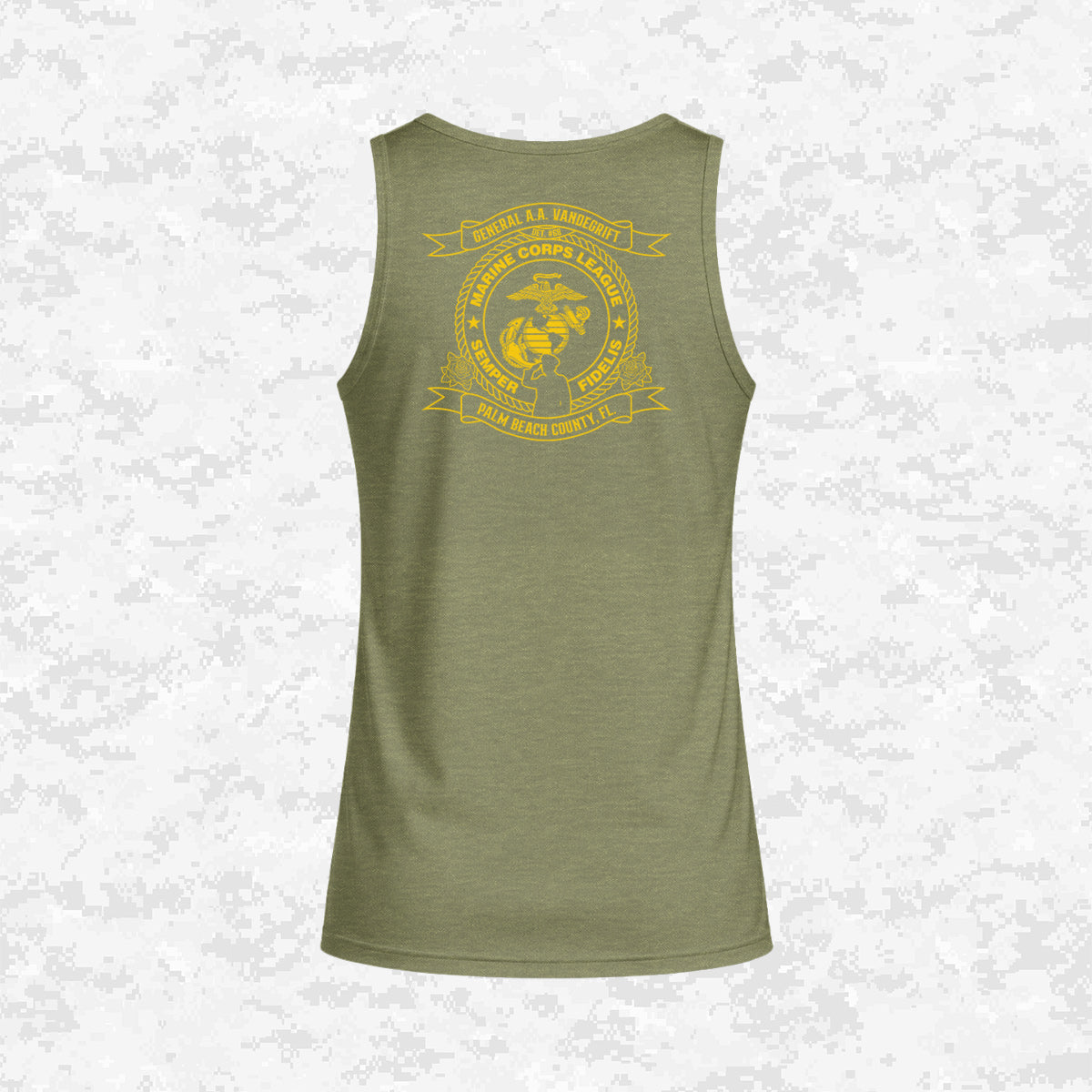 Marine Corps League | General A.A. Vandegrift Detachment #68 | DRIFIT Sleeveless, Tank, Sleeveless Hoodie