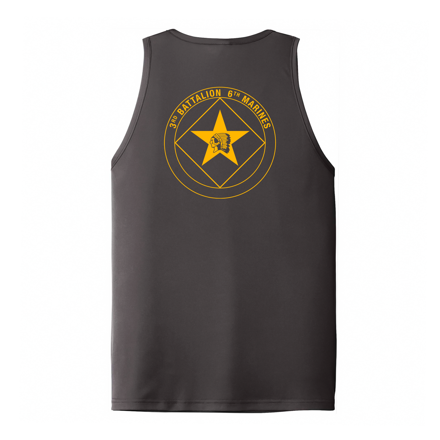 3rd Battalion 6th Marines Unit "Teufelhunden" DRIFIT Sleeveless, Tank, Sleeveless Hoodie