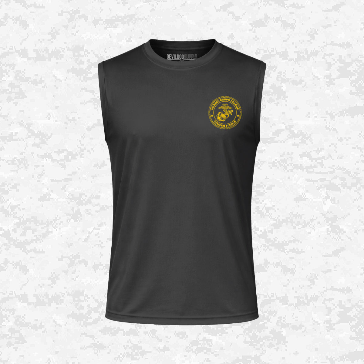 Marine Corps League | General A.A. Vandegrift Detachment #68 | DRIFIT Sleeveless, Tank, Sleeveless Hoodie