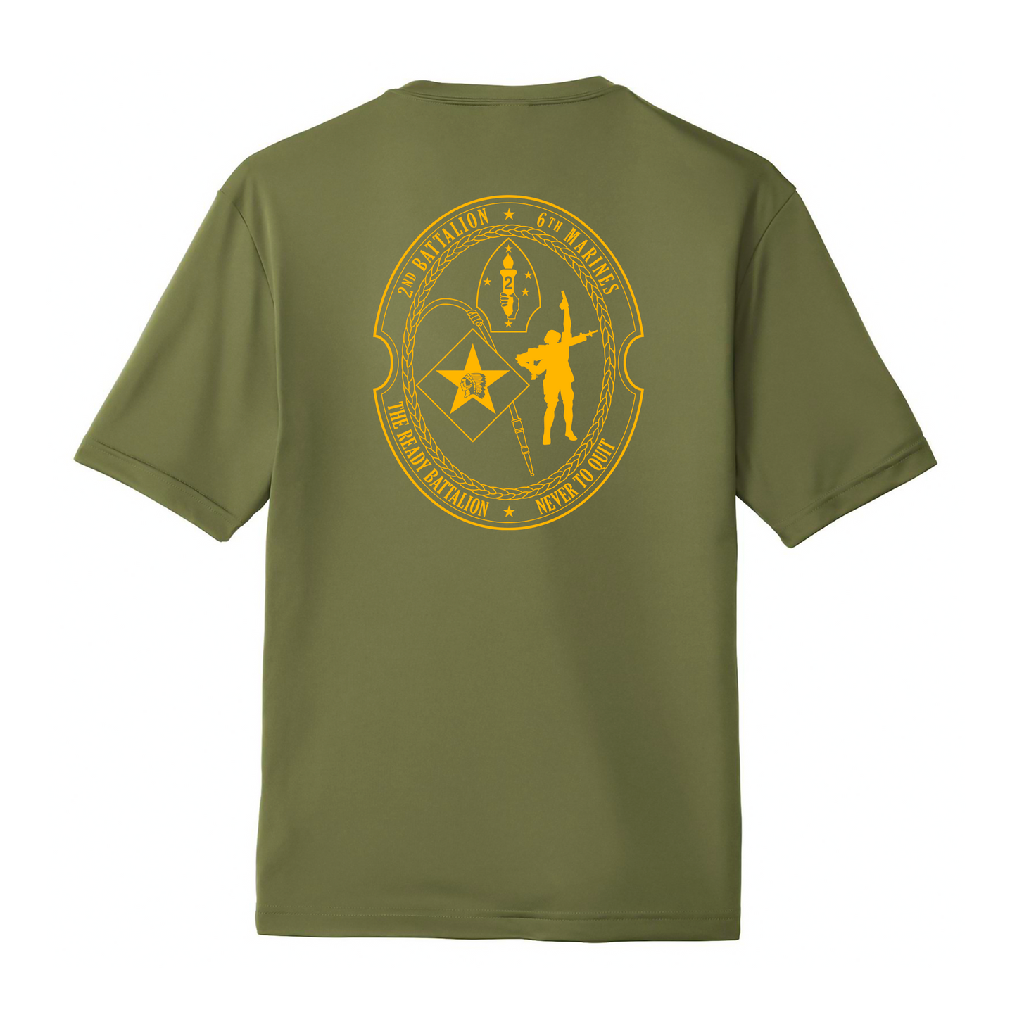 2nd Battalion 6th Marines Unit "The Ready Battalion" DRIFIT Shirt