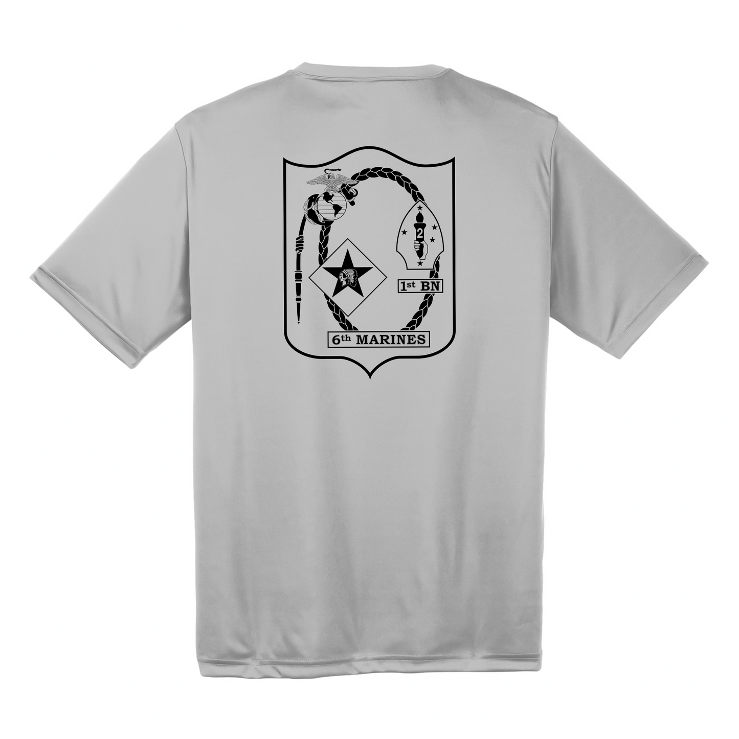 1st Battalion 6th Marines Unit "1/6 Hard" #2 DRIFIT Shirt