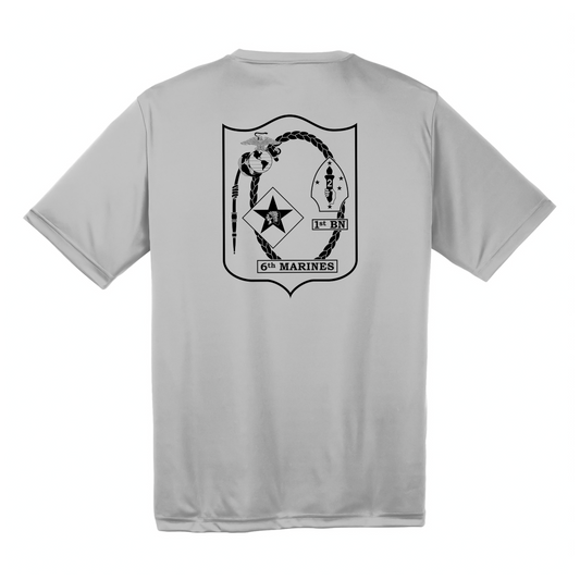 1st Battalion 6th Marines Unit "1/6 Hard" #2 DRIFIT Shirt