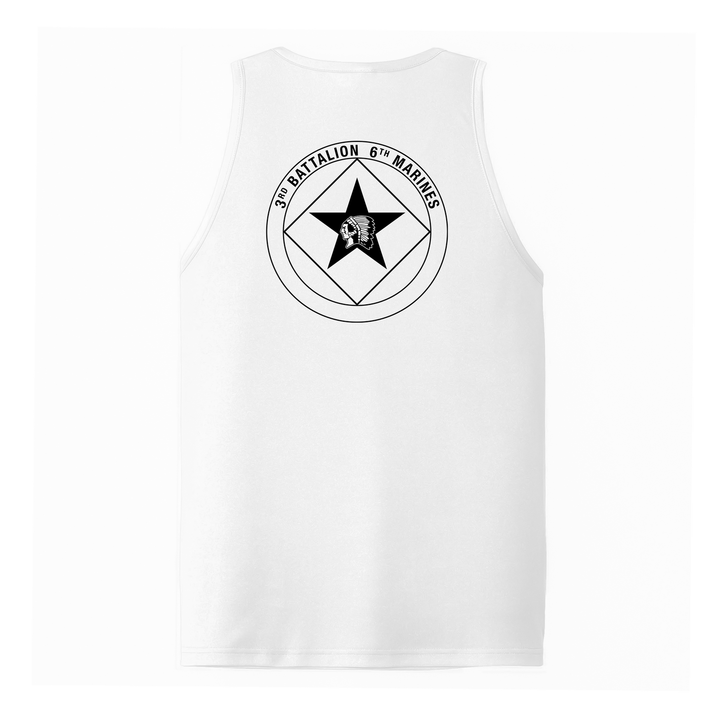 3rd Battalion 6th Marines Unit "Teufelhunden" DRIFIT Sleeveless, Tank, Sleeveless Hoodie