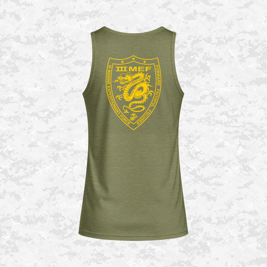 III MEF | III Marine Expeditionary Force | DRIFIT Sleeveless, Tank, Sleeveless Hoodie