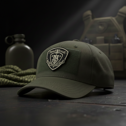 Leather Patch | 3rd Battalion 3rd Marines "Trinity" | Velcro Backed | Brown / Black