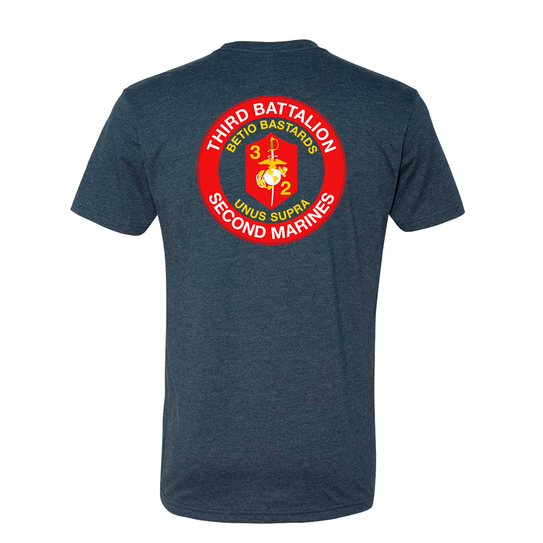 3rd Battalion 2nd Marines Unit "Betio Bastards" Shirt