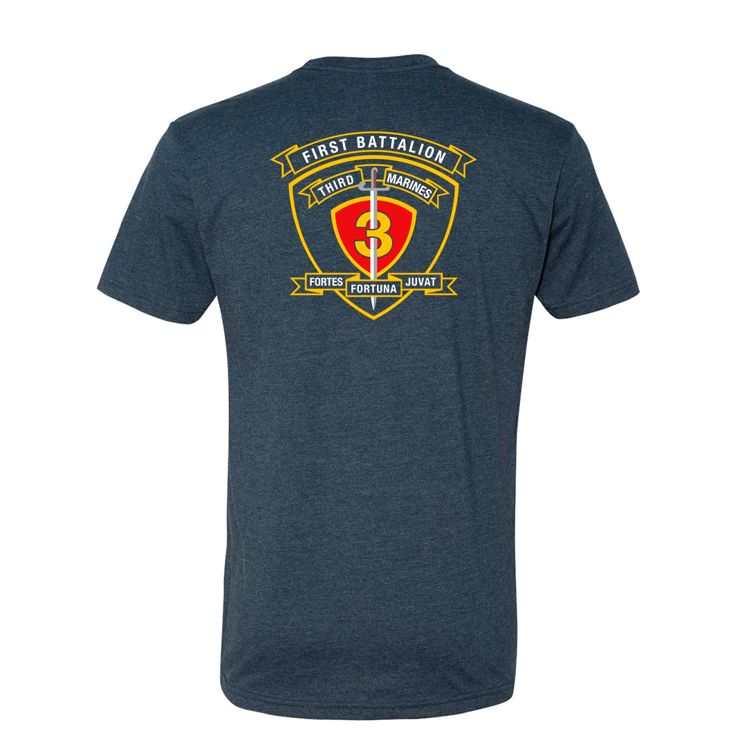 1st Battalion 3rd Marines Unit "Lava Dogs" Shirt
