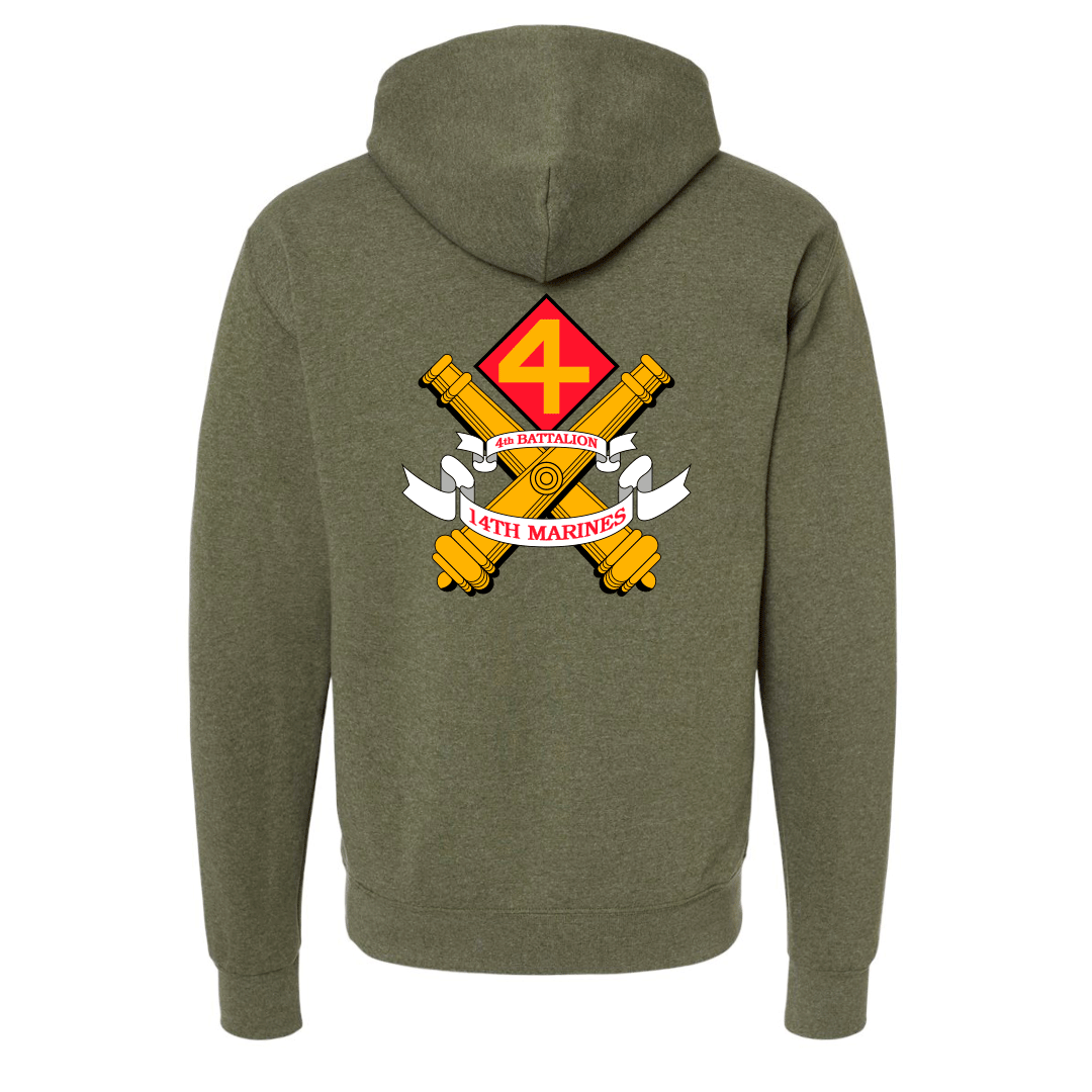 4th Battalion 14th Marines Hoodie