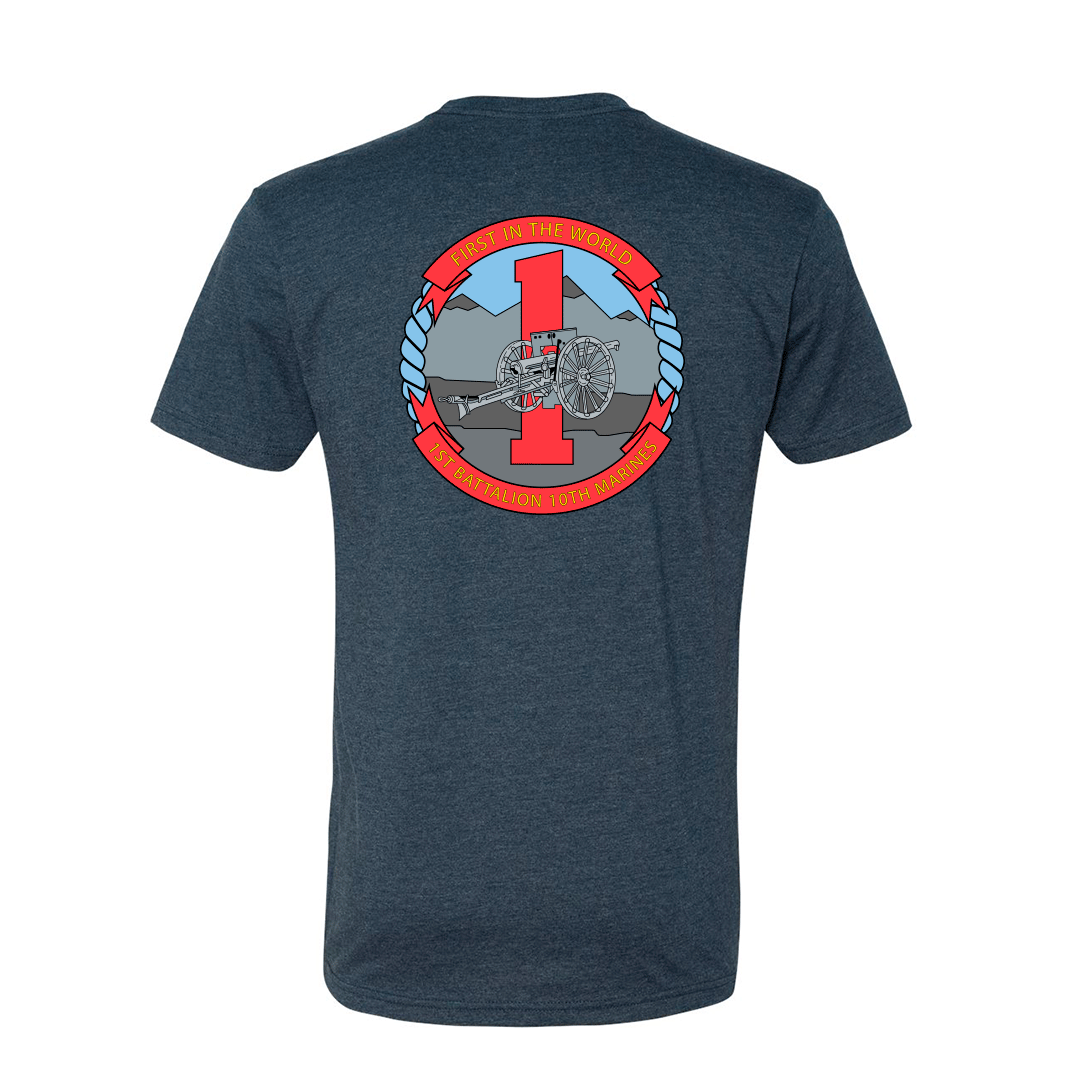 1st Battalion 10th Marines Unit "Nightmare" Shirt