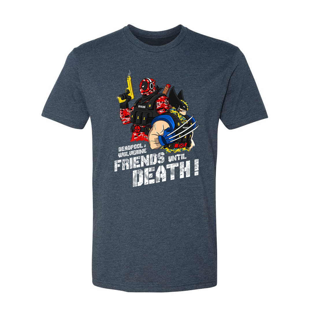 "Friends until Death" Deadpool & Wolverine Shirt