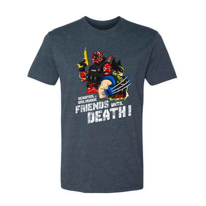 "Friends until Death" Deadpool & Wolverine T-shirt