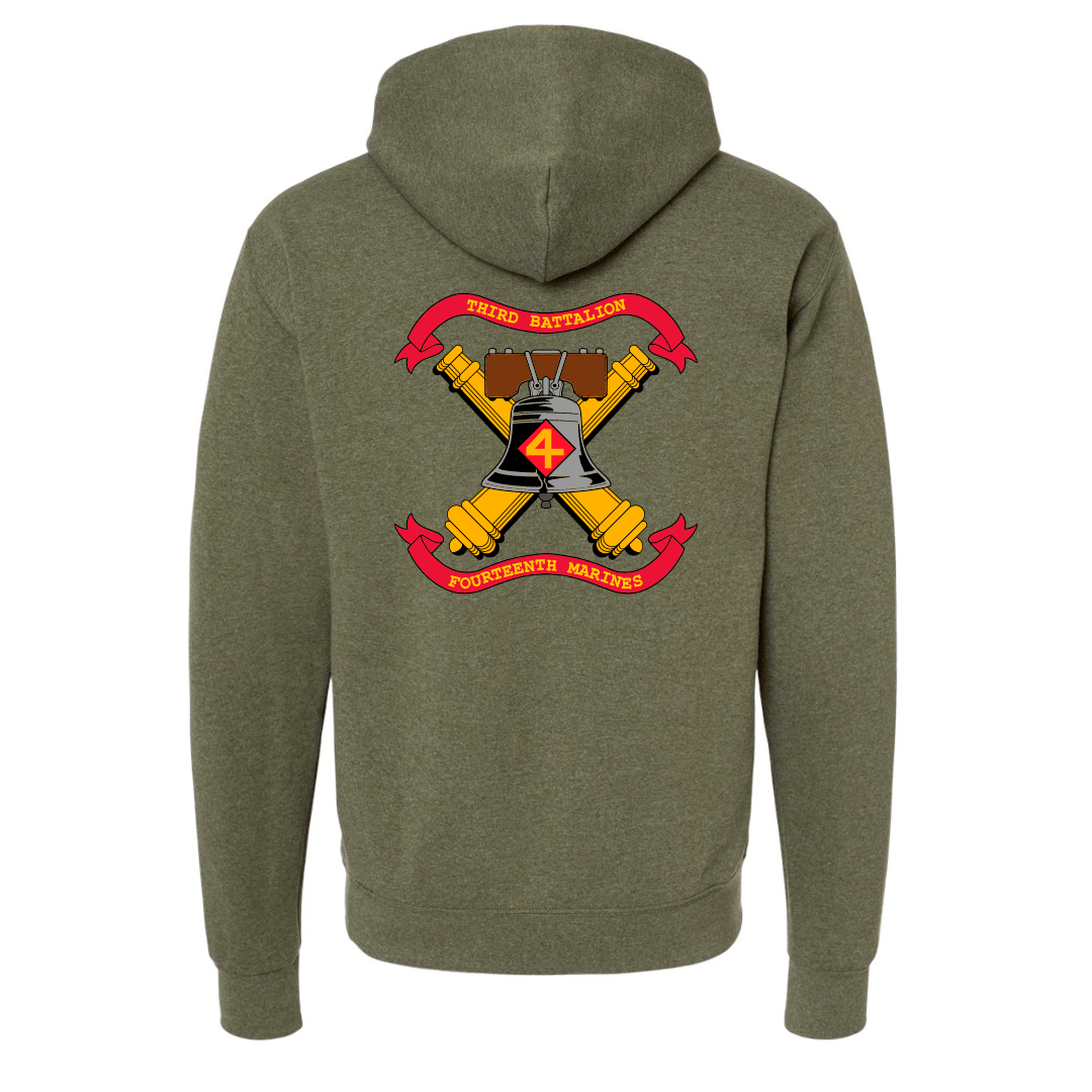 3rd Battalion 14th Marines Unit "Liberty" Hoodie #2