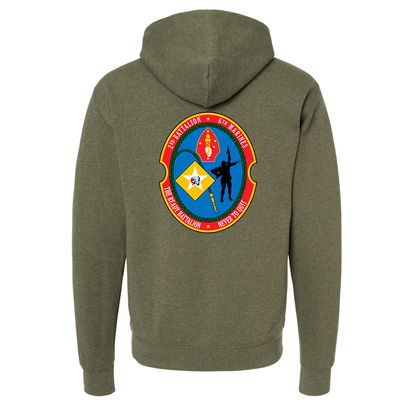 2nd Battalion 6th Marines Unit "The Ready Battalion" Hoodie