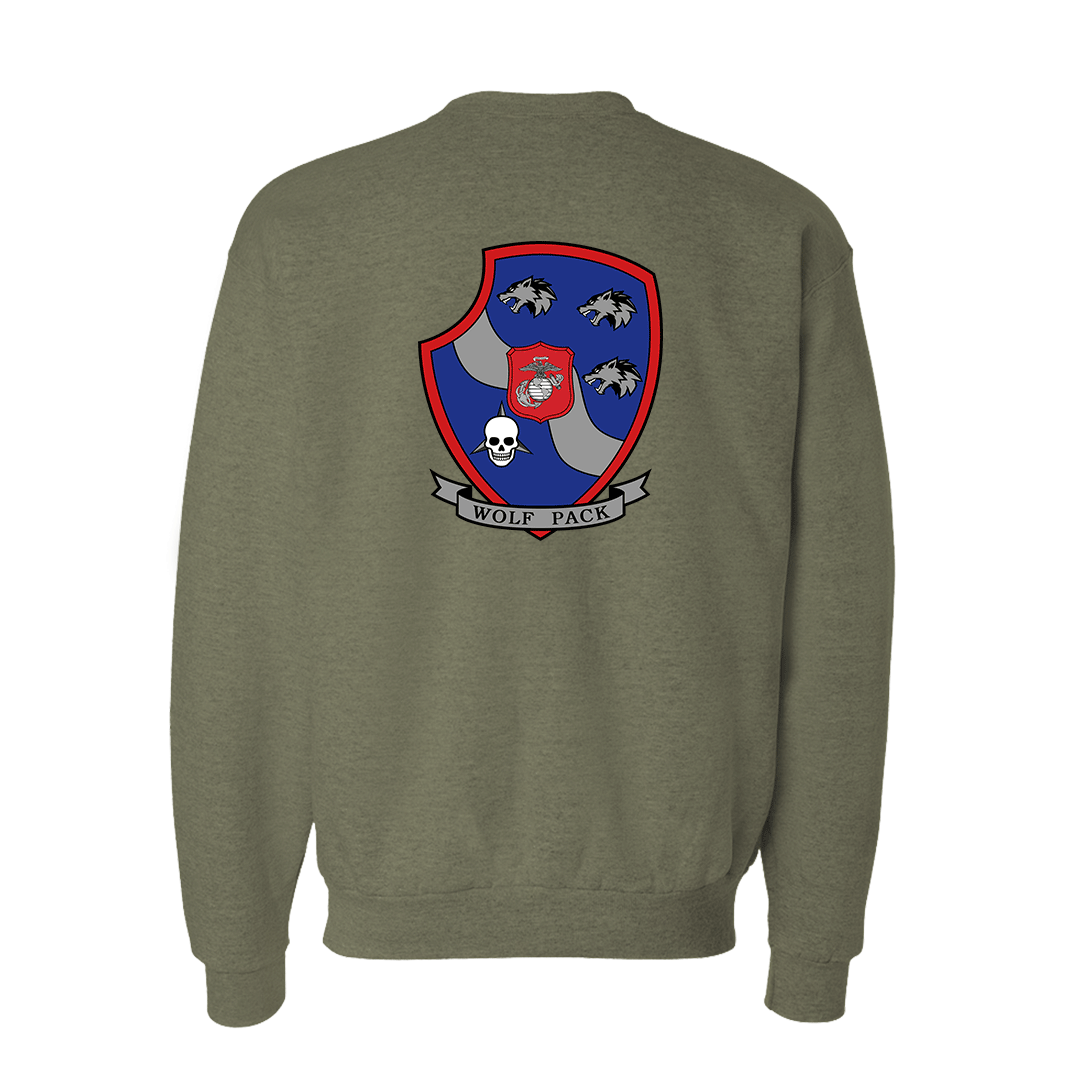 3rd Light Armored Reconnaissance Battalion "Wolfpack" Sweatshirt