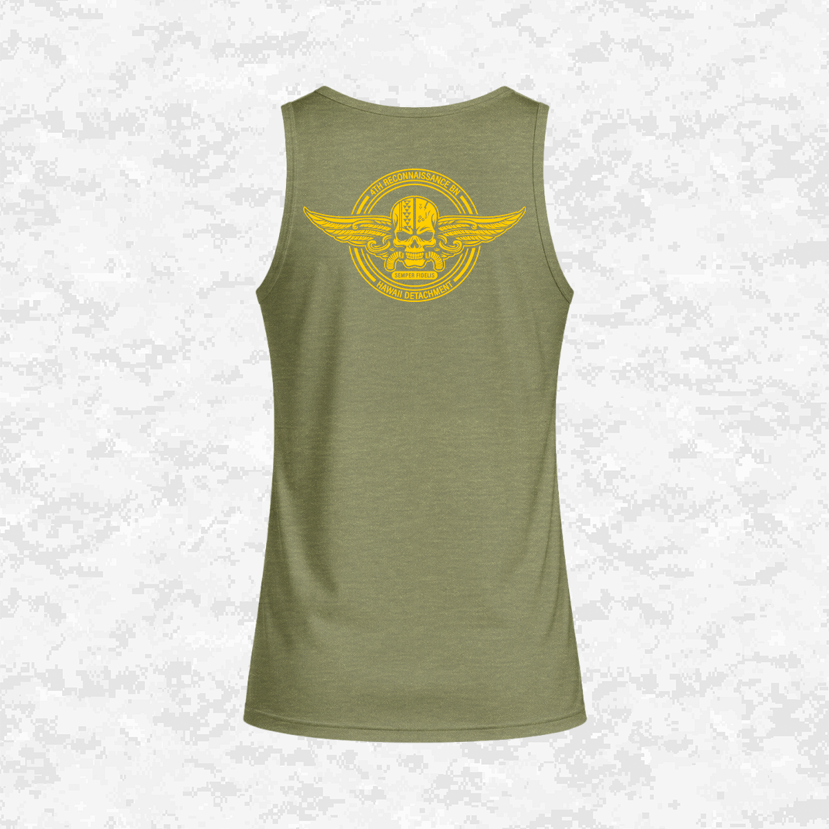 4th Reconnaissance Battalion | Hawaii Det. | DRIFIT Sleeveless, Tank, Sleeveless Hoodie