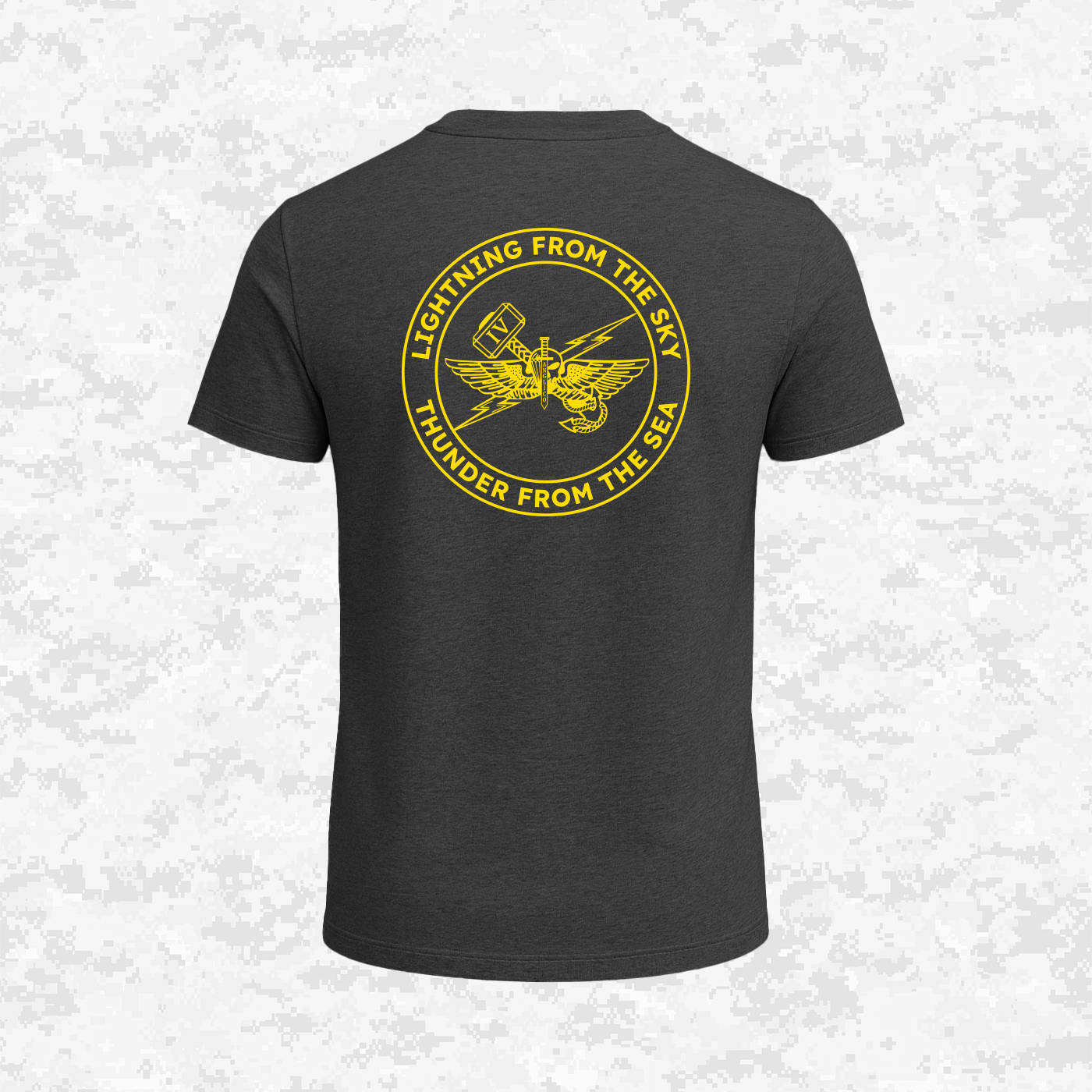 4th ANGLICO | Lightning From The Sky, Thunder From The Sea | T-shirt