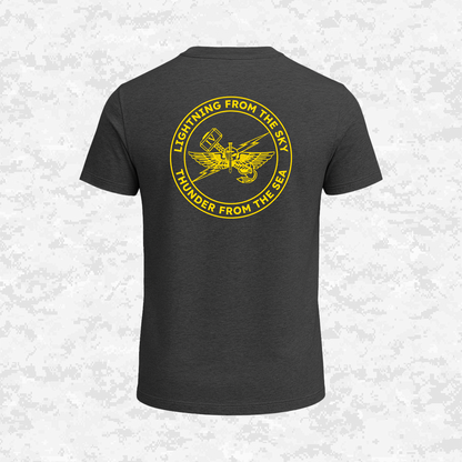 4th ANGLICO | Lightning From The Sky, Thunder From The Sea | T-shirt