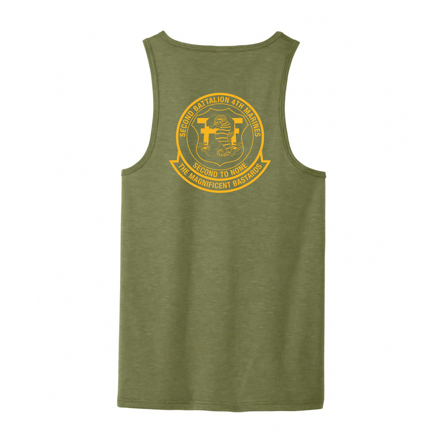 2nd Battalion 4th Marines Unit "Magnificent Bastards" DRIFIT Sleeveless, Tank, Sleeveless Hoodie