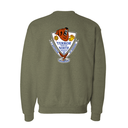 1st Battalion 24th Marines Unit "The Terror from the North" Sweatshirt