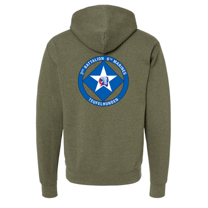 3rd Battalion 6th Marines Unit "Teufelhunden" Hoodie