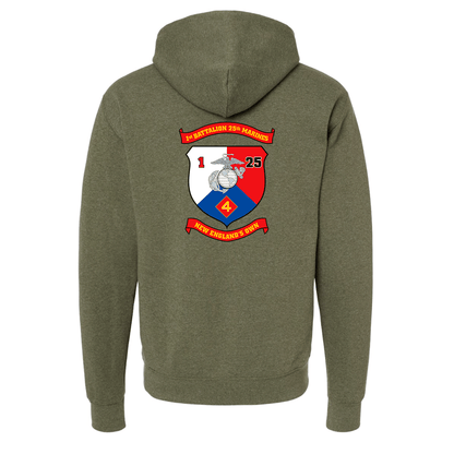 1st Battalion 25th Marines Unit "New England's Own" Hoodie
