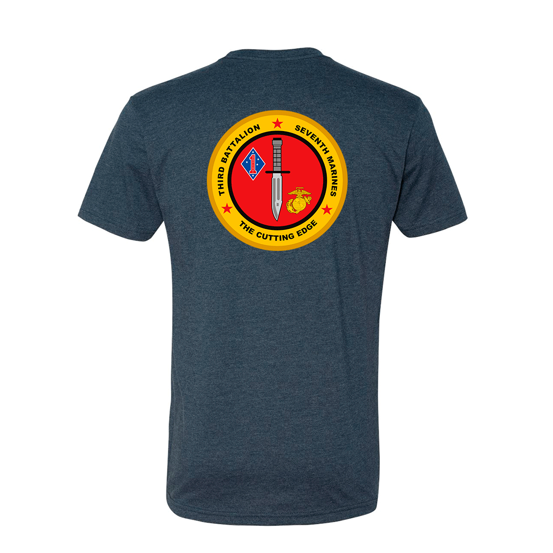 3rd Battalion 7th Marines Unit "The Cutting Edge" Shirt #2