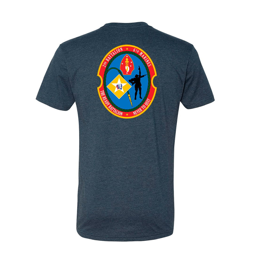 2nd Battalion 6th Marines Unit "The Ready Battalion" Shirt