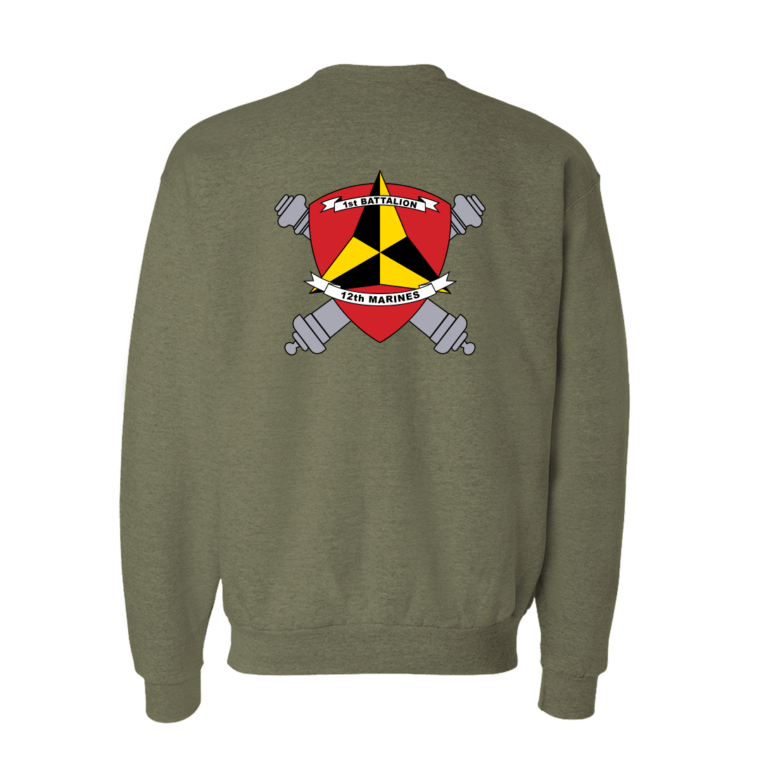 1st Battalion 12th Marines Unit "Spartans" Sweatshirt