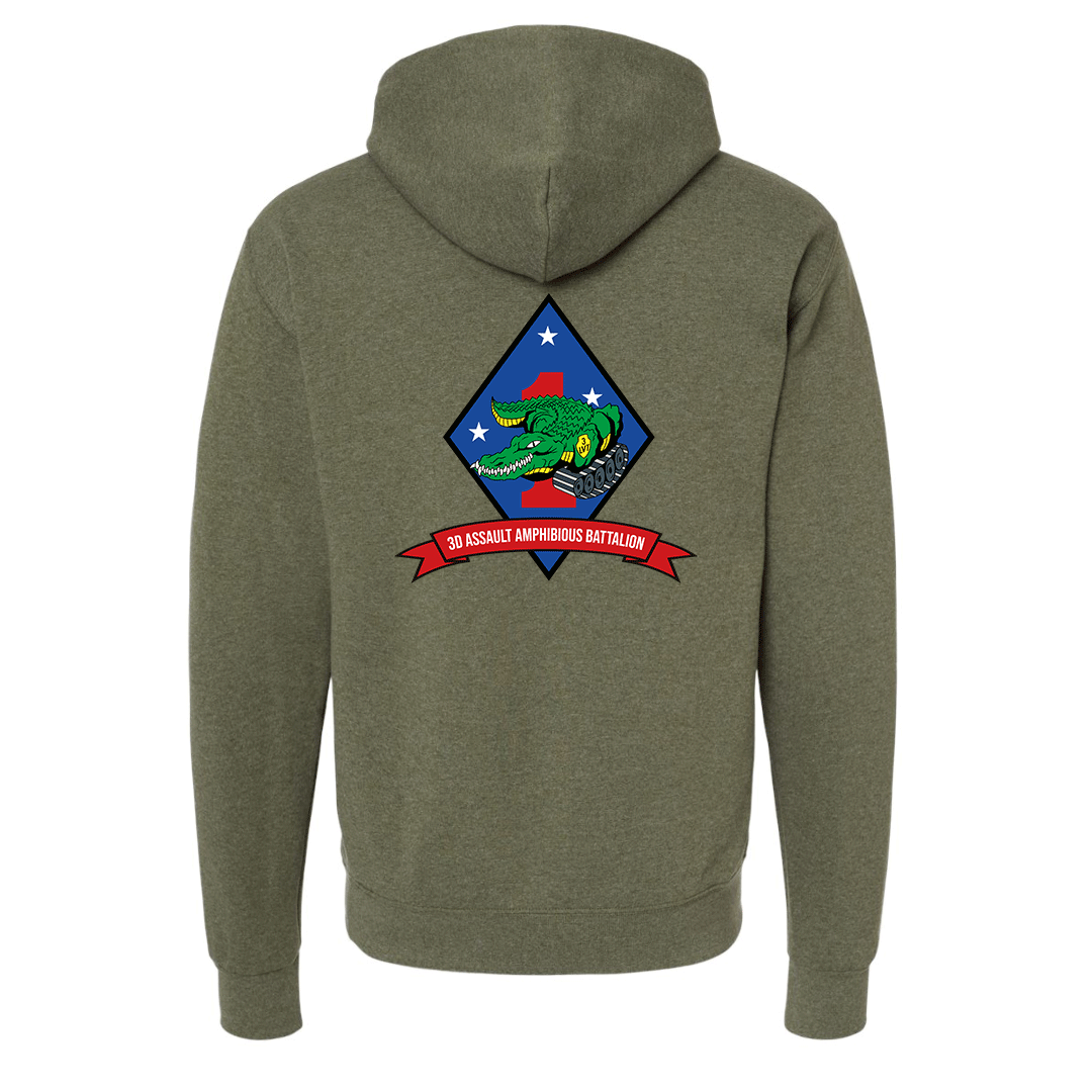 3rd Assault Amphibian Battalion "3rd Tracks" Hoodie