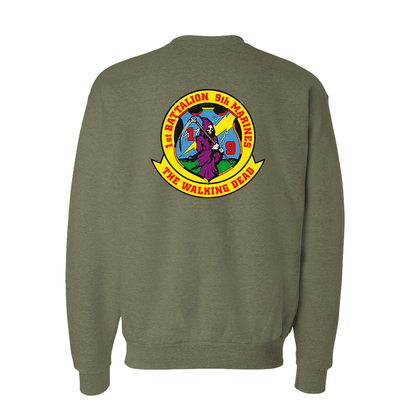 1st Battalion 9th Marines Unit "The Walking Dead" Sweatshirt