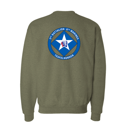 3rd Battalion 6th Marines Unit "Teufelhunden" Sweatshirt