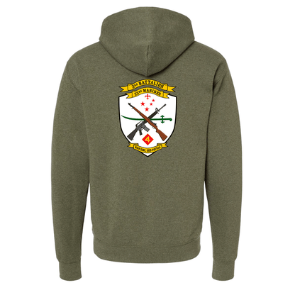 3rd Battalion 23rd Marines Unit "Lone Wolves" Hoodie