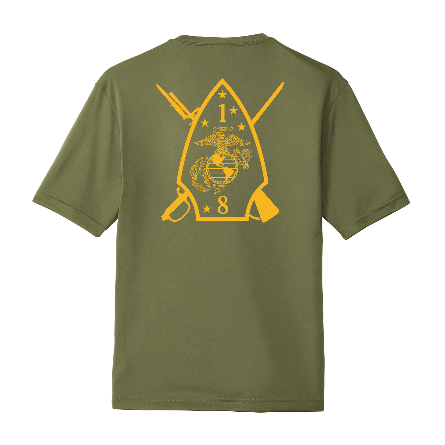 1st Battalion 8th Marines Unit "The Beirut Battalion" Drifit Shirt