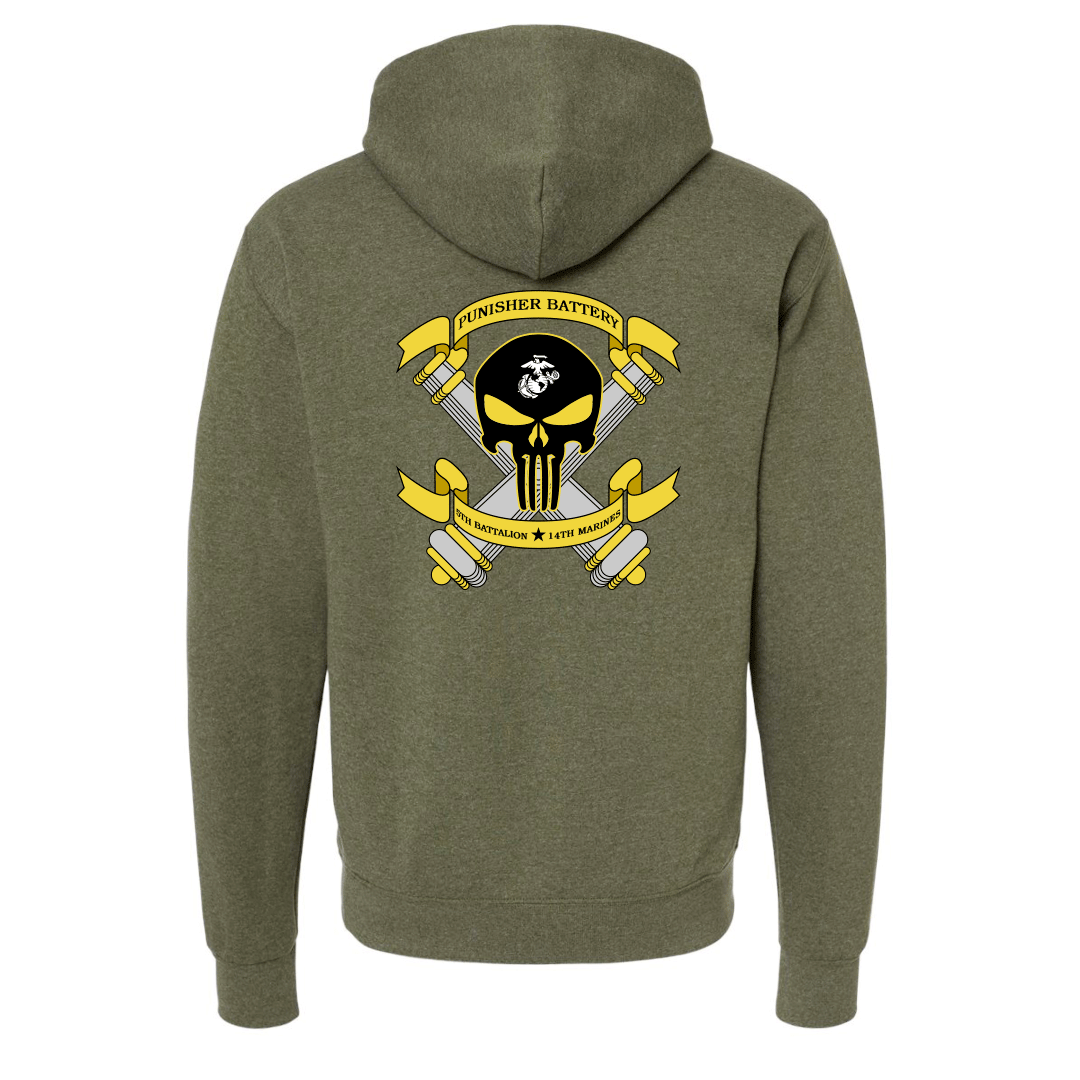 5th Battalion 14th Marines Battery P Hoodie