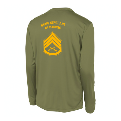 E6 Staff Sergeant of Marines DRIFIT Long sleeve, Hoodie #2