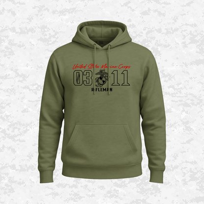 MOS 0311 Rifleman | Hoodie