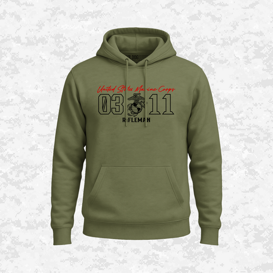 MOS 0311 Rifleman | Hoodie