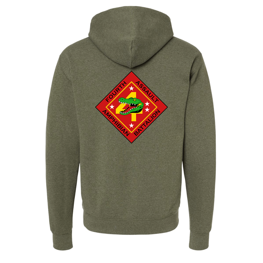 4th Assault Amphibian Battalion "4th Tracks" Hoodie