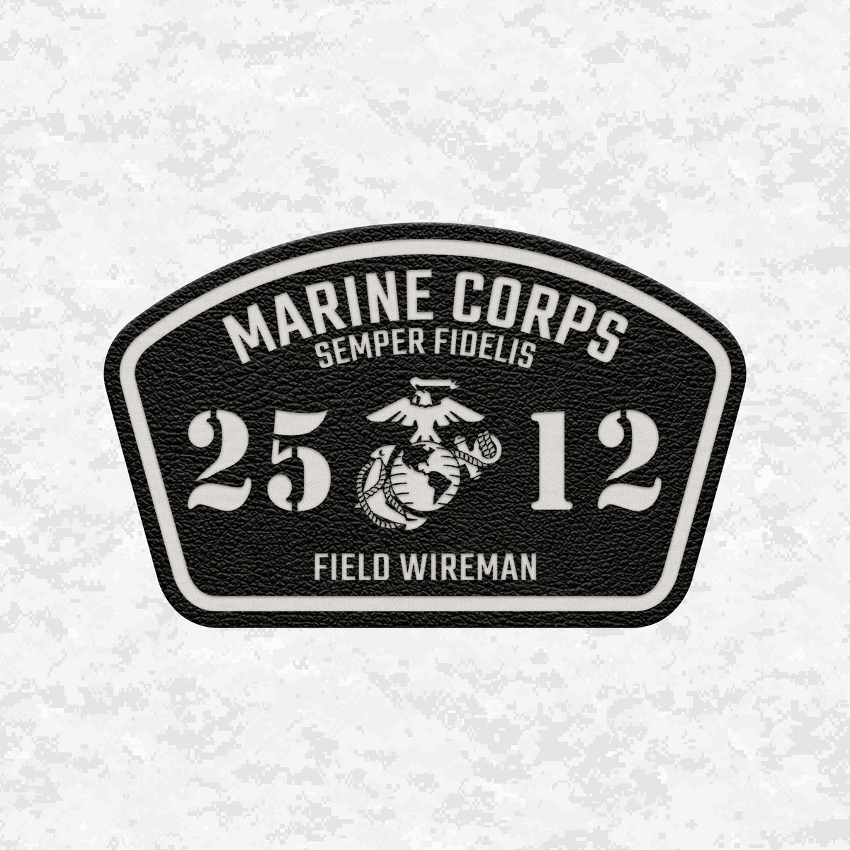 MOS 2512 Field Wireman | Leather Patch | Velcro Backed