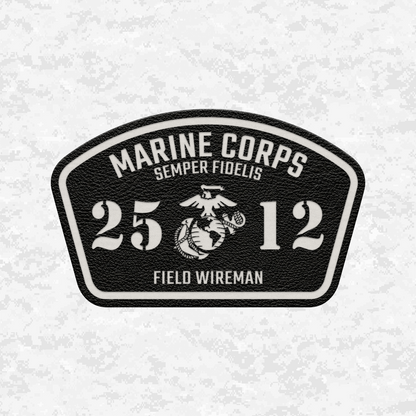 MOS 2512 Field Wireman | Leather Patch | Velcro Backed