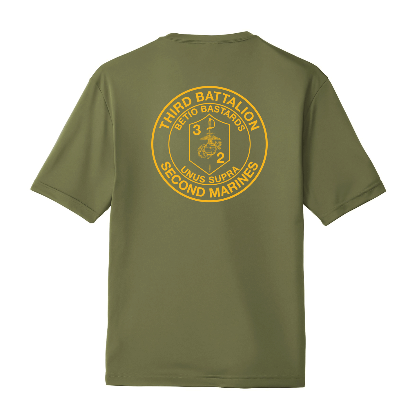 3rd Battalion 2nd Marines Unit "Betio Bastards" DRIFIT Shirt