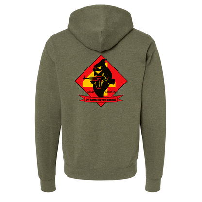 2nd Battalion 24th Marines Unit "The Mad Ghosts" Hoodie #2