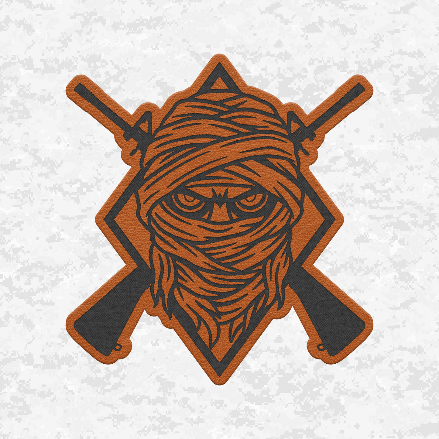 Tactical Mummy Halloween Edition | Leather Patch | Velcro Backed