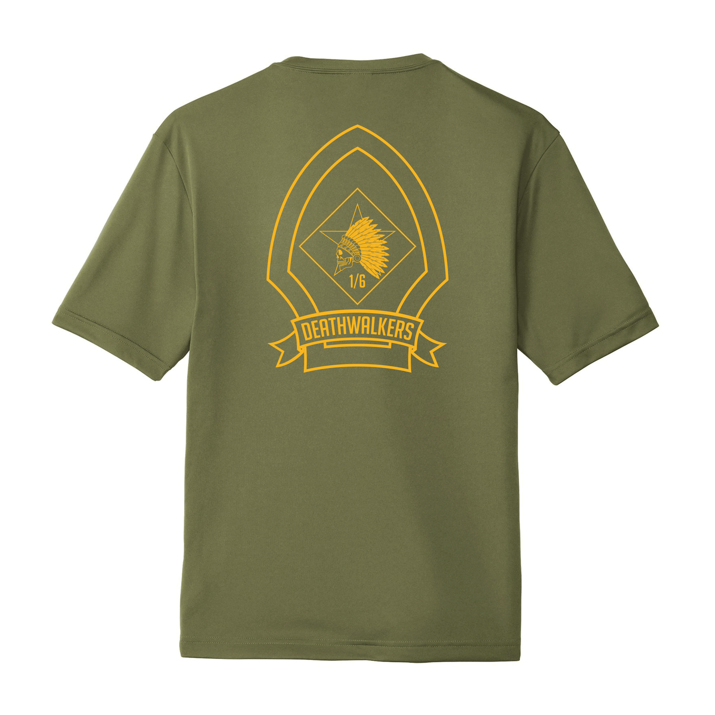 1st Battalion 6th Marines Unit "1/6 Hard" Drifit Shirt