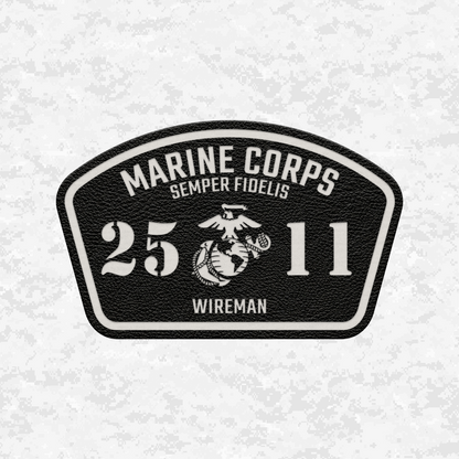 MOS 2511 Wireman | Leather Patch | Velcro Backed