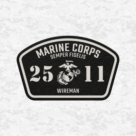 MOS 2511 Wireman | Leather Patch | Velcro Backed