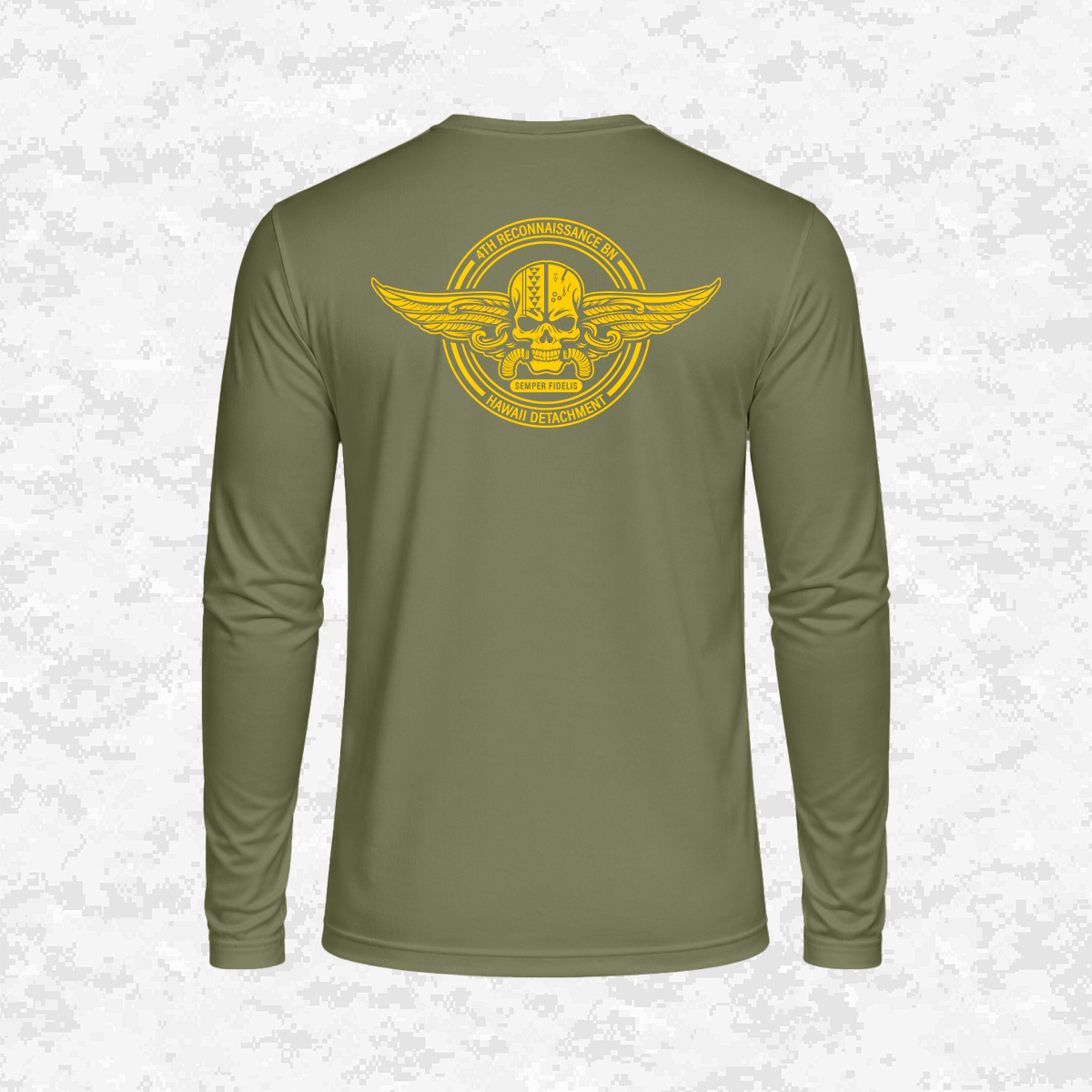 4th Reconnaissance Battalion | Hawaii Det. | DRIFIT Long sleeve, Hoodie