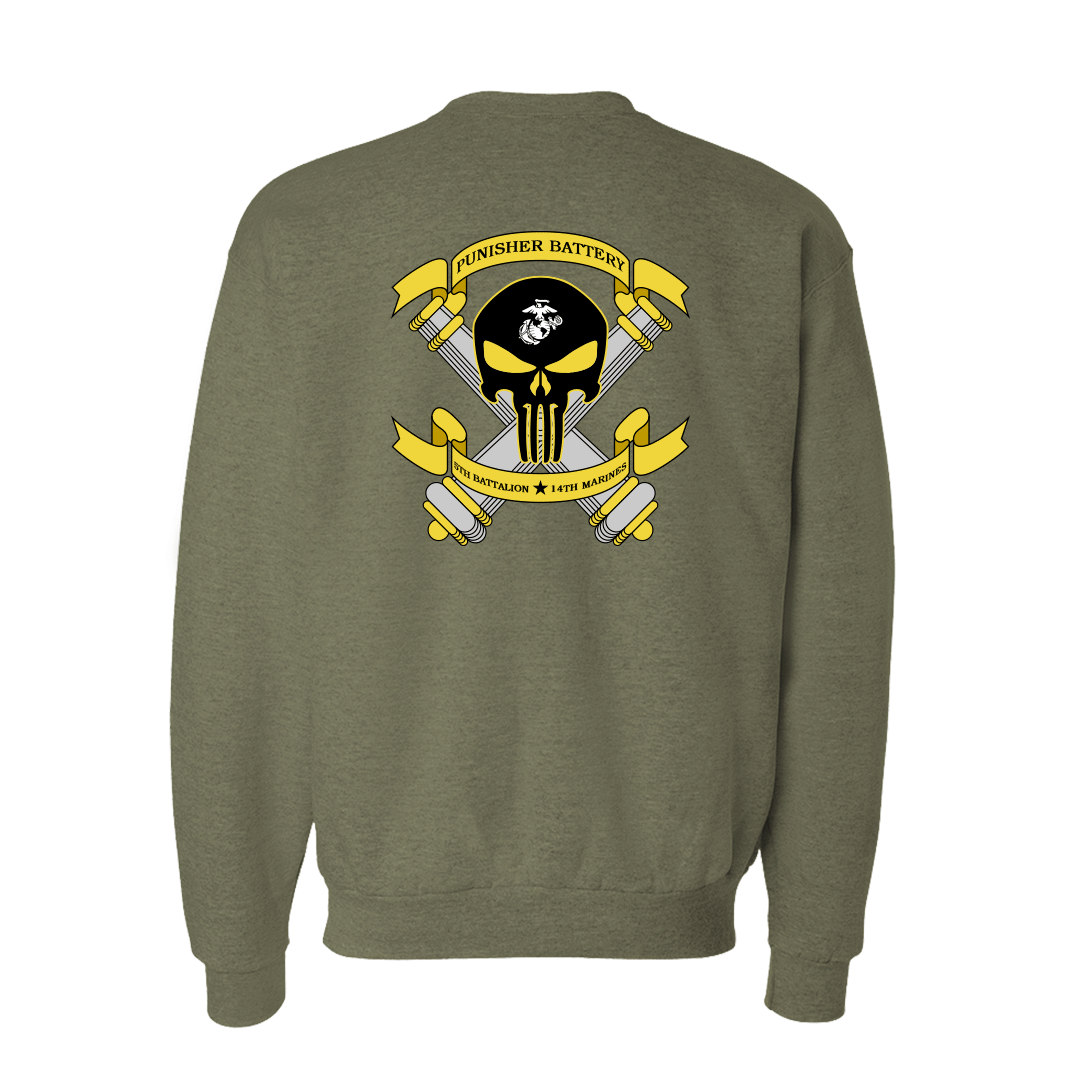 5th Battalion 14th Marines Battery P Sweatshirt