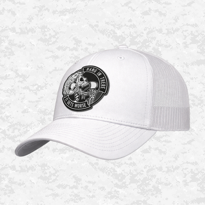 Hang In There It Gets Worse | Snapback Hat